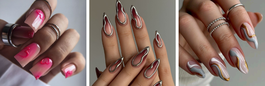 trendy simple nail designs